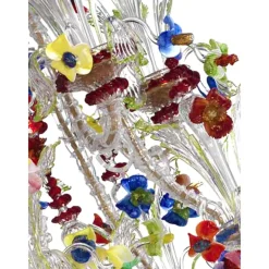 Discount Pamono Venetian Imperial Floral Cà Rezzonico Murano Glass Chandelier by Simoeng