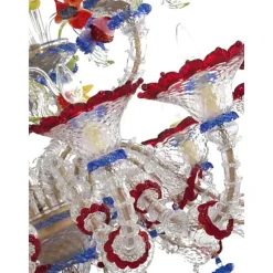 Discount Pamono Venetian Imperial Floral Cà Rezzonico Murano Glass Chandelier by Simoeng