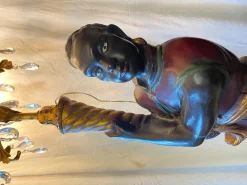 Outlet Pamono Venetian Moorish Torchiere, 1950s