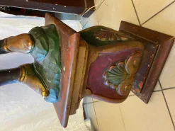 Outlet Pamono Venetian Moorish Torchiere, 1950s