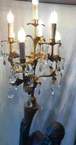 Outlet Pamono Venetian Moorish Torchiere, 1950s