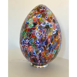 Pamono Venetian Multicolored Millefiori Murrine Table Lamp by Simoeng