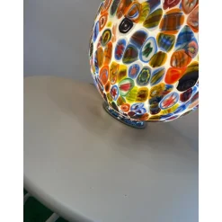 Pamono Venetian Multicolored Millefiori Murrine Table Lamp by Simoeng