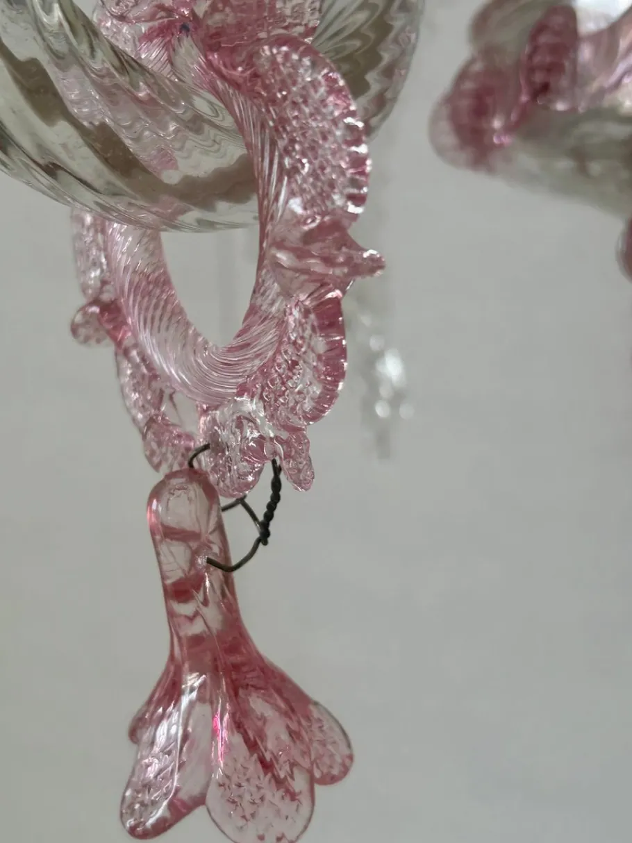 New Pamono Venetian Murano Wall Light, 1978