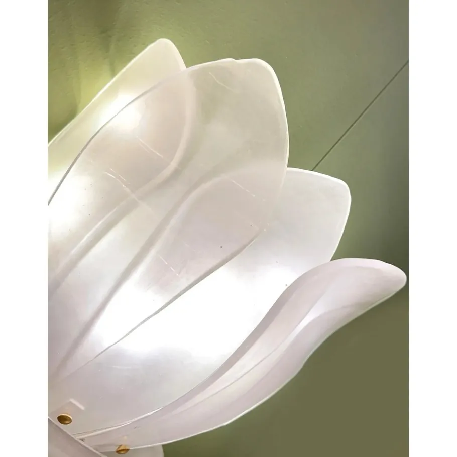 Discount Pamono Venetian Sanded Murano Glass Floreal Wall Sconces by Simoeng, Set of 2