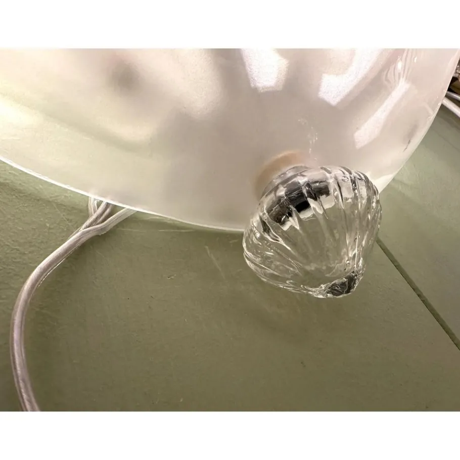 Discount Pamono Venetian Sanded Murano Glass Floreal Wall Sconces by Simoeng, Set of 2