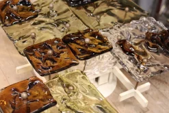 Clearance Pamono Venini Toni Zuccheri 1960 Light Wall Panel by Toni Zuccheri for Venini