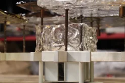 Clearance Pamono Venini Toni Zuccheri 1960 Light Wall Panel by Toni Zuccheri for Venini