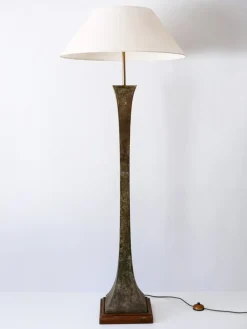 Sale Pamono Verdigris Bronze Floor Lamp by Stewart Ross James for Hansen Lighting, 1960s