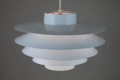Sale Pamono Verona Pendant Lamp by Svend Middelboe for Nordisk Solar, Denmark, 1970s