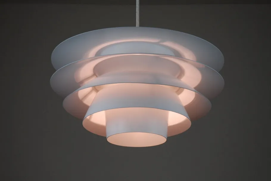 Sale Pamono Verona Pendant Lamp by Svend Middelboe for Nordisk Solar, Denmark, 1970s