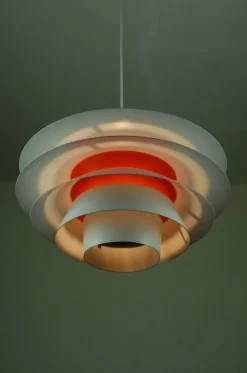 Discount Pamono Verona Pendant Lamp by Svend Middelboe for Nordisk Solar Compagni, Denmark, 1970s