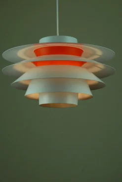 Discount Pamono Verona Pendant Lamp by Svend Middelboe for Nordisk Solar Compagni, Denmark, 1970s