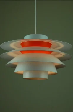 Discount Pamono Verona Pendant Lamp by Svend Middelboe for Nordisk Solar Compagni, Denmark, 1970s