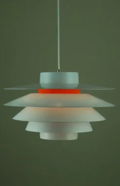 Discount Pamono Verona Pendant Lamp by Svend Middelboe for Nordisk Solar Compagni, Denmark, 1970s