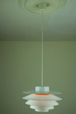Discount Pamono Verona Pendant Lamp by Svend Middelboe for Nordisk Solar Compagni, Denmark, 1970s