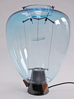 Best Pamono Veronese Table Lamp by Umberto Riva and Barovier & Toso, 1984