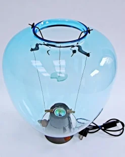 Best Pamono Veronese Table Lamp by Umberto Riva and Barovier & Toso, 1984