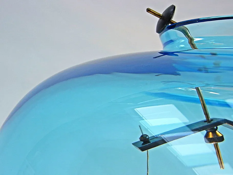 Best Pamono Veronese Table Lamp by Umberto Riva and Barovier & Toso, 1984