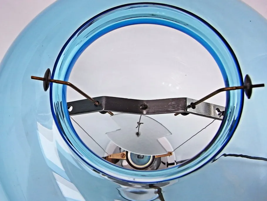 Best Pamono Veronese Table Lamp by Umberto Riva and Barovier & Toso, 1984