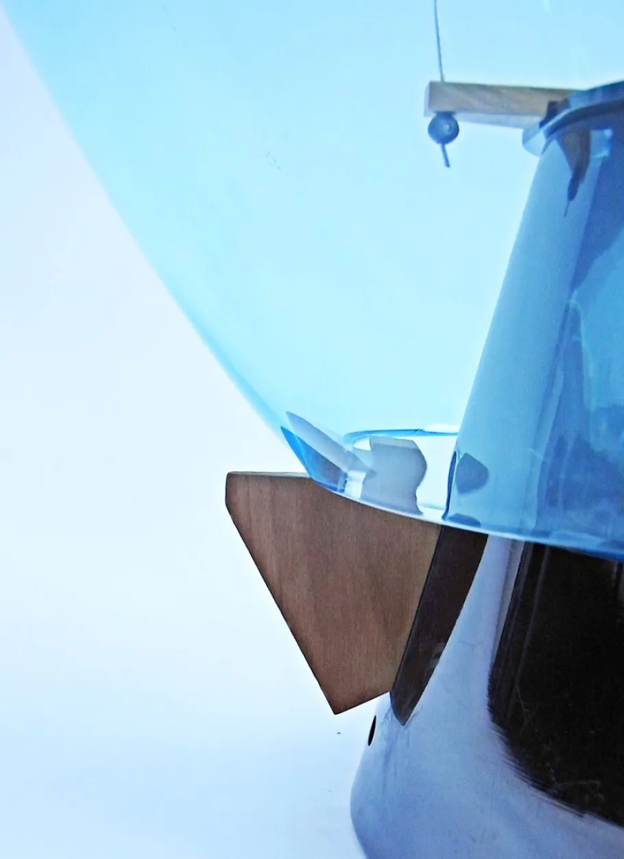 Best Pamono Veronese Table Lamp by Umberto Riva and Barovier & Toso, 1984