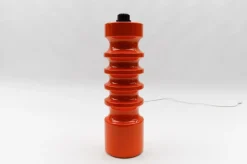 Discount Pamono Very Large Orange Ceramic Table Lamp Base, 1960s