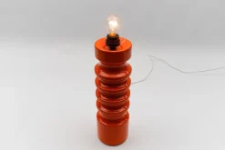 Discount Pamono Very Large Orange Ceramic Table Lamp Base, 1960s