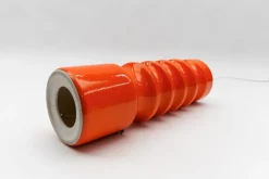 Discount Pamono Very Large Orange Ceramic Table Lamp Base, 1960s