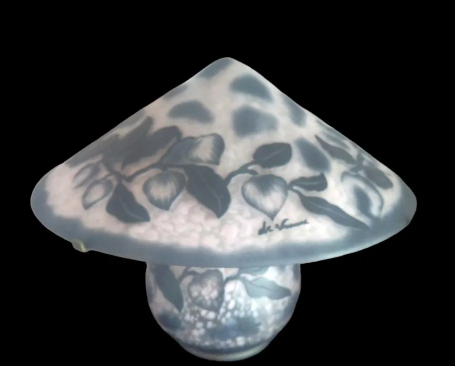 New Pamono Vianne Lamp in Glass Paste, 1960s