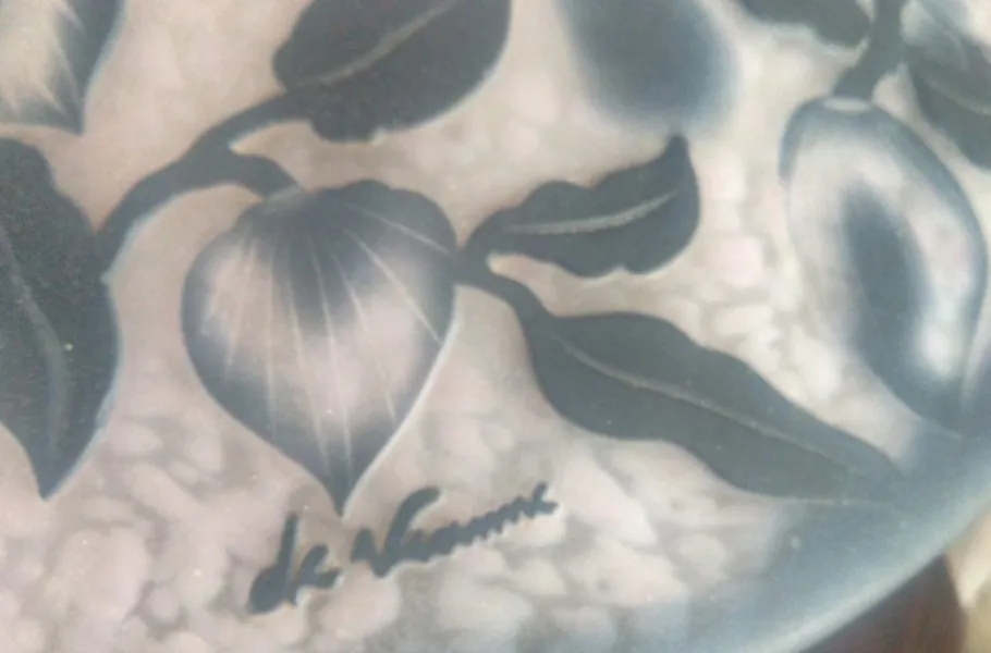 New Pamono Vianne Lamp in Glass Paste, 1960s