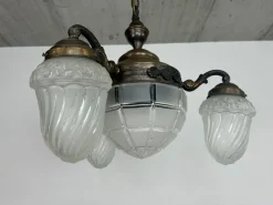 Clearance Pamono Vienna Scession Hanging Lamp, 1900