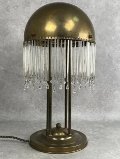 Best Pamono Vienna Secession Desk Lamp by Josef Hoffmann, 1890s