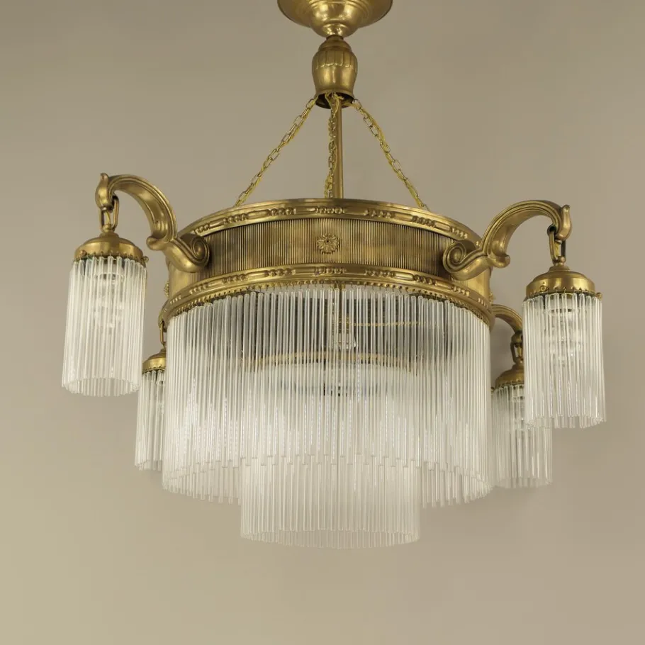 Sale Pamono Viennese Coffee House Ceiling Lamp, Austria