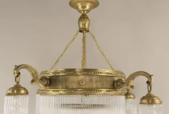 Sale Pamono Viennese Coffee House Ceiling Lamp, Austria