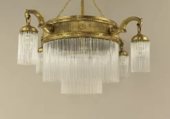 Sale Pamono Viennese Coffee House Ceiling Lamp, Austria