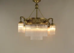 Sale Pamono Viennese Coffee House Ceiling Lamp, Austria