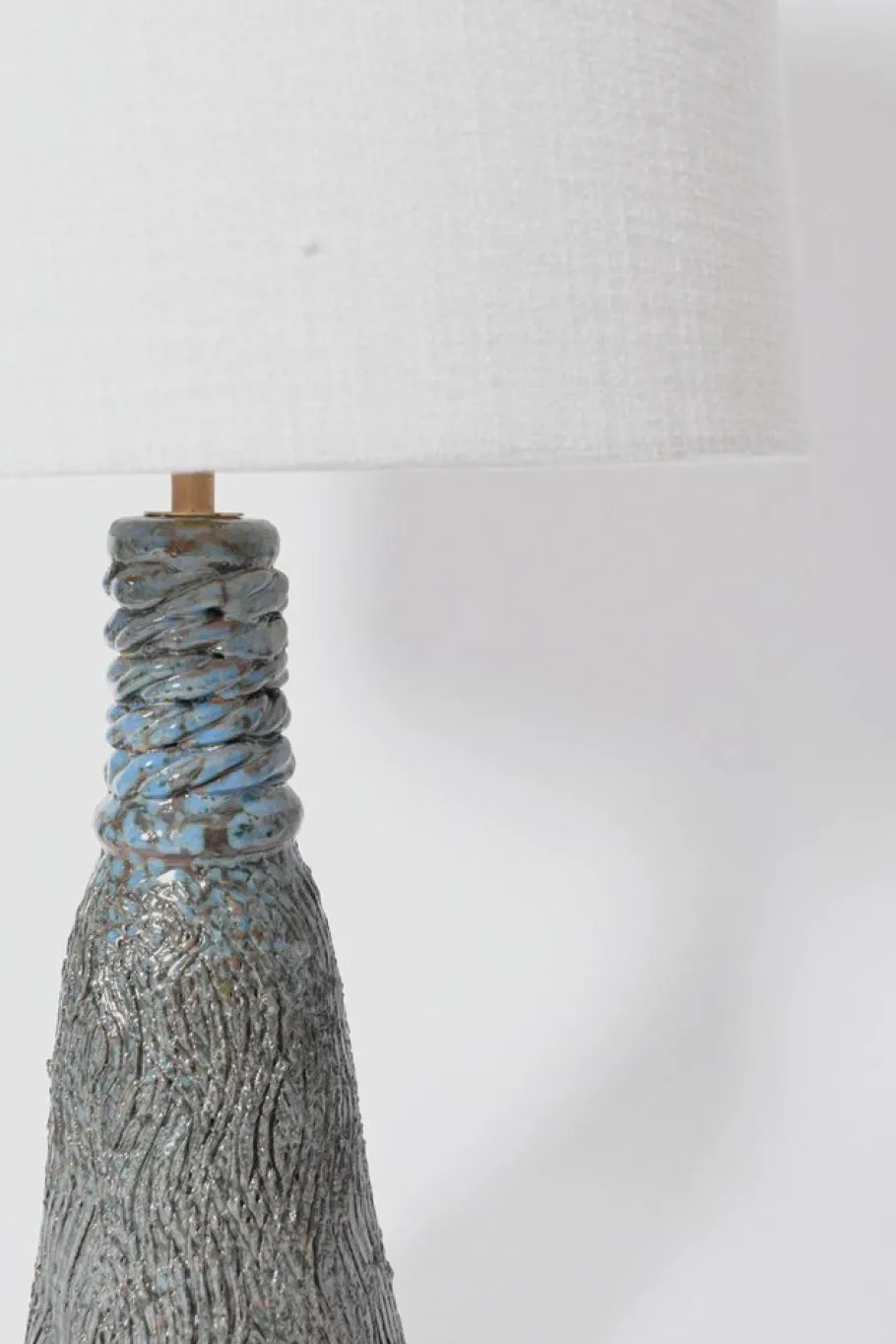 Discount Pamono Villandry Blue Green Ceramic Lamp by Barracuda Interiors