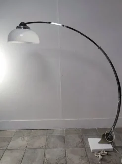 Hot Pamono Vintage Adjustable Arc Floor Lamp