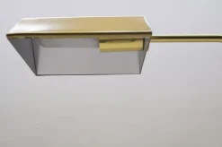 Clearance Pamono Vintage Adjustable Brass Floor Lamp