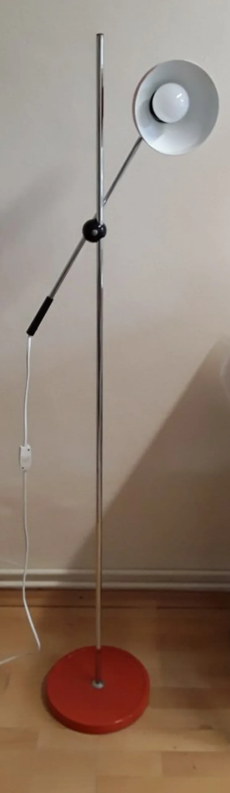 Clearance Pamono Vintage Adjustable Floor Lamp, 1970s