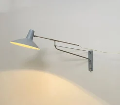 New Pamono Vintage Adjustable Wall Lamp, 1950s