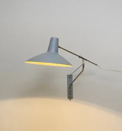New Pamono Vintage Adjustable Wall Lamp, 1950s