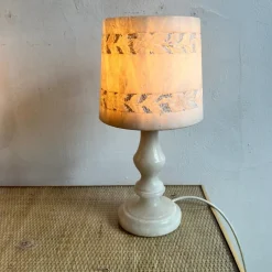 Hot Pamono Vintage Alabaster Table Lamp, 1970s