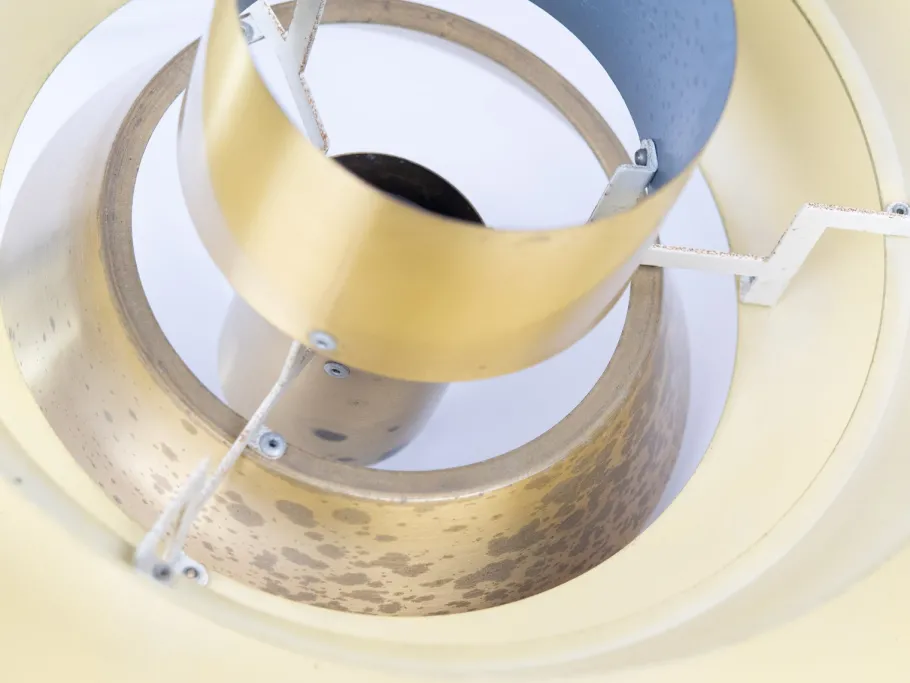 Discount Pamono Vintage Aluminum Nova Pendant Lamp by Jo Hammerborg for Fog and Mørup, 1963