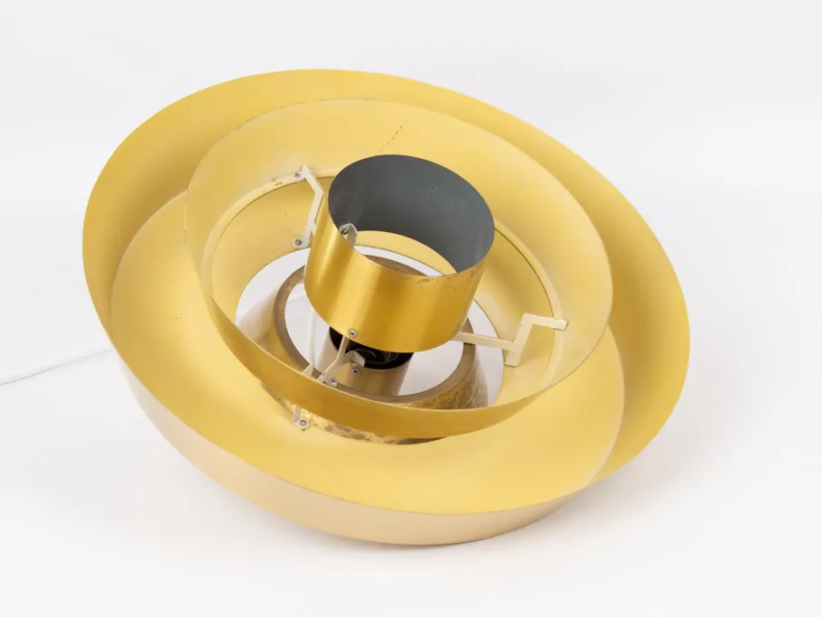 Discount Pamono Vintage Aluminum Nova Pendant Lamp by Jo Hammerborg for Fog and Mørup, 1963