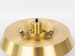 Discount Pamono Vintage Aluminum Nova Pendant Lamp by Jo Hammerborg for Fog and Mørup, 1963