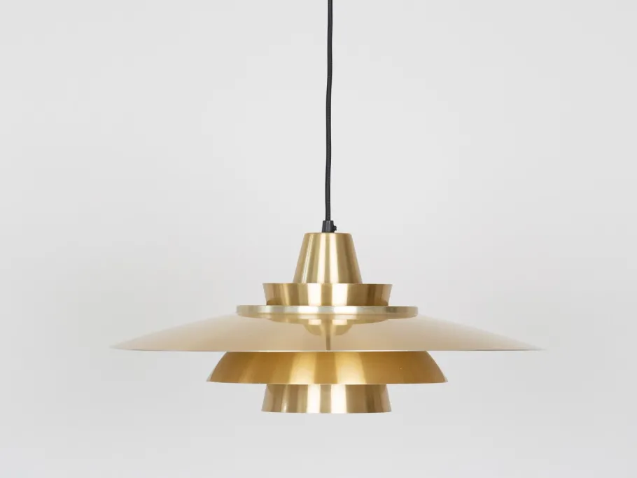 Hot Pamono Vintage Aluminum Pendant Lamp by David Mogensen for Superlight, 1980s