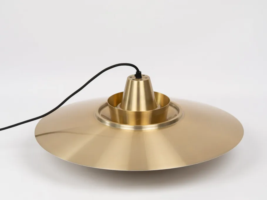 Hot Pamono Vintage Aluminum Pendant Lamp by David Mogensen for Superlight, 1980s
