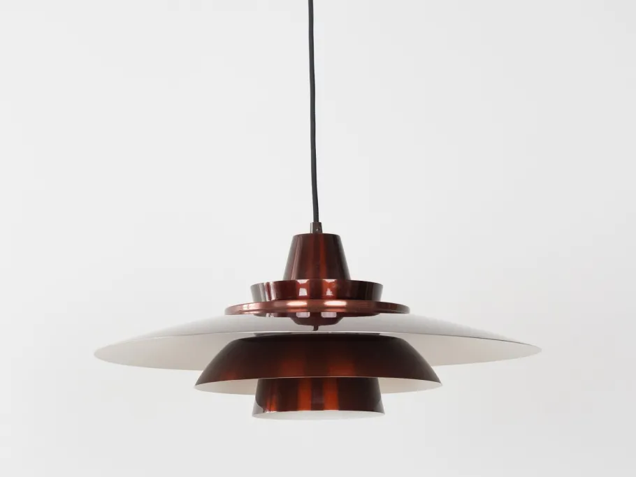 Sale Pamono Vintage Aluminum Pendant Lamp by David Mogensen for Superlight, 1980s