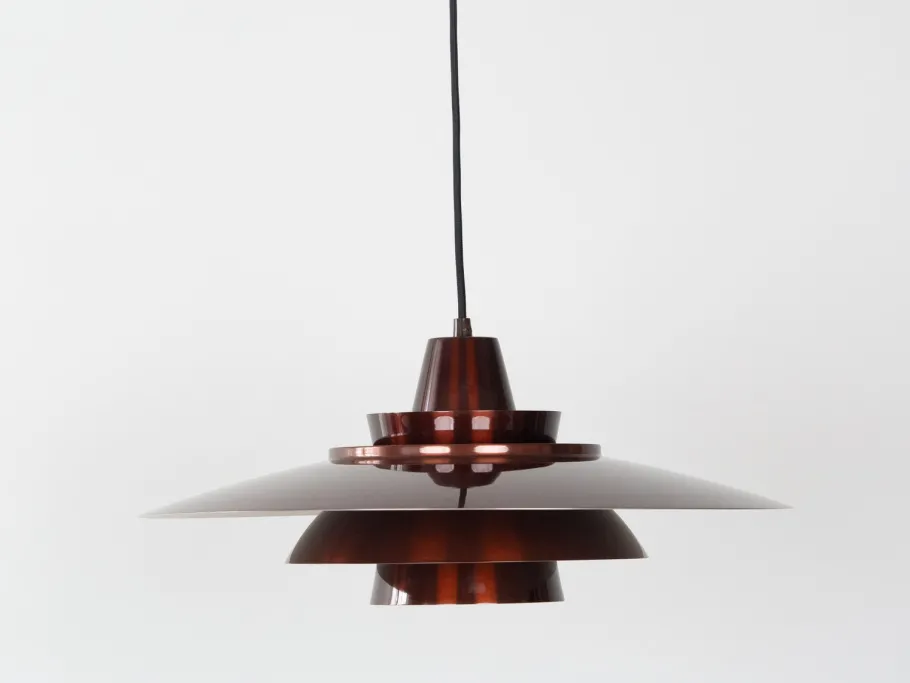 Sale Pamono Vintage Aluminum Pendant Lamp by David Mogensen for Superlight, 1980s